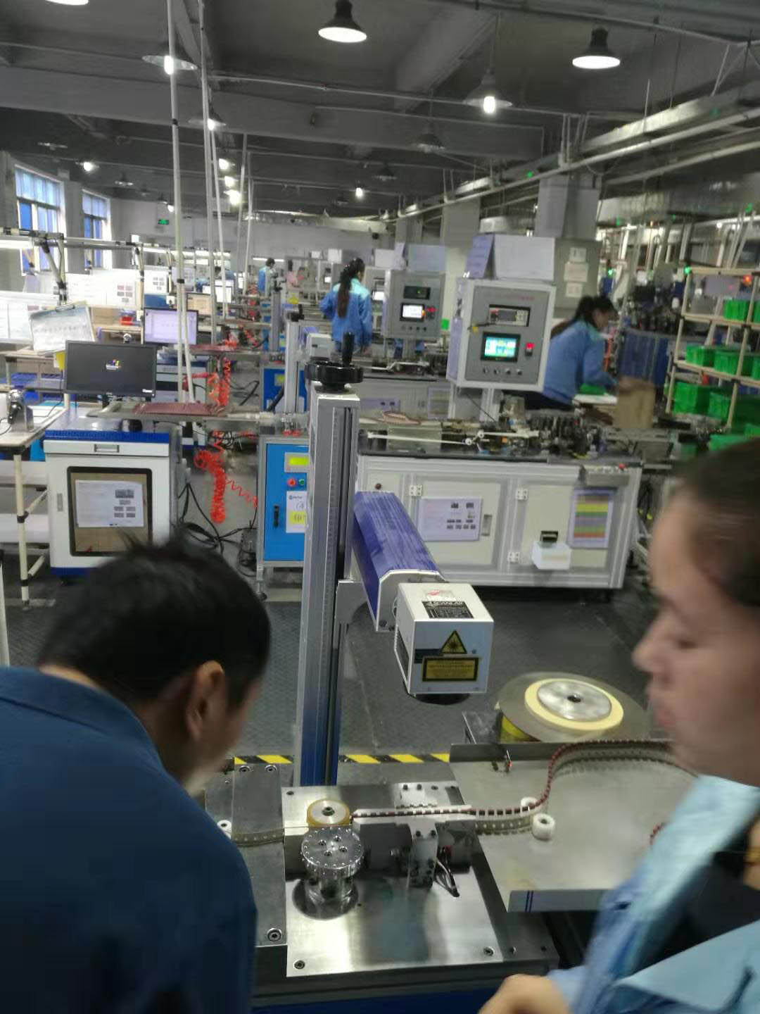 成套激光設備生產(chǎn)線