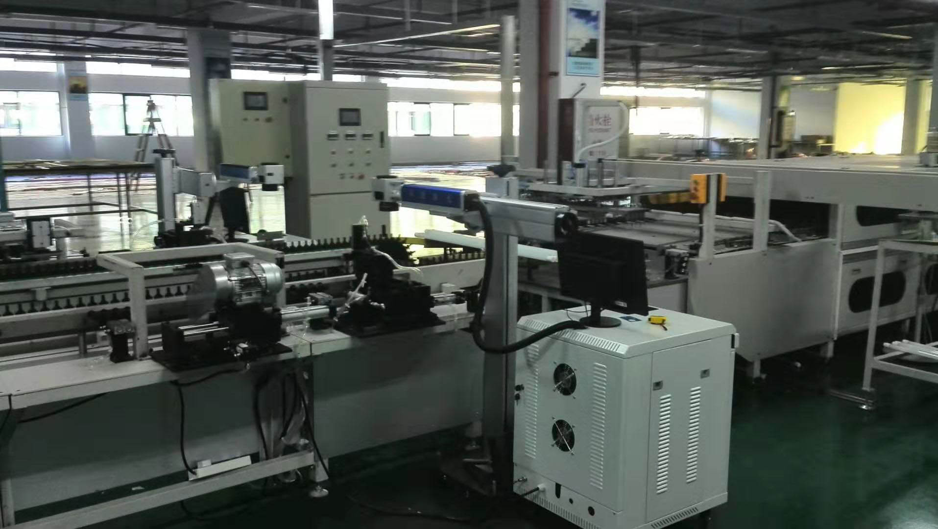 生產(chǎn)線(xiàn)自動(dòng)化激光鐳雕改造現(xiàn)場(chǎng)